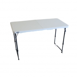 White Folding Table | 4 Foot