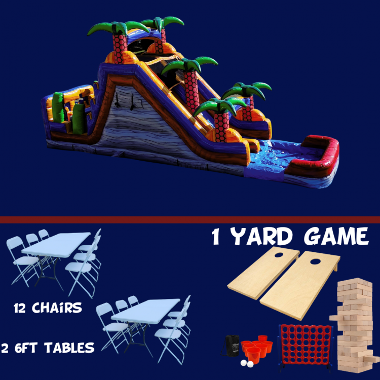 Packages Backyard Responders Bounce House Rentals Water Slide