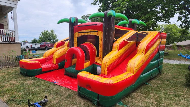 Mini Palm Toddler Bounce House rental - Perfect for ages 3-8 in Lancaster, KY