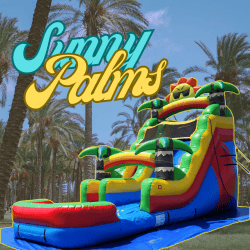 Sunny Palms Slide | 16ft (Wet or Dry)